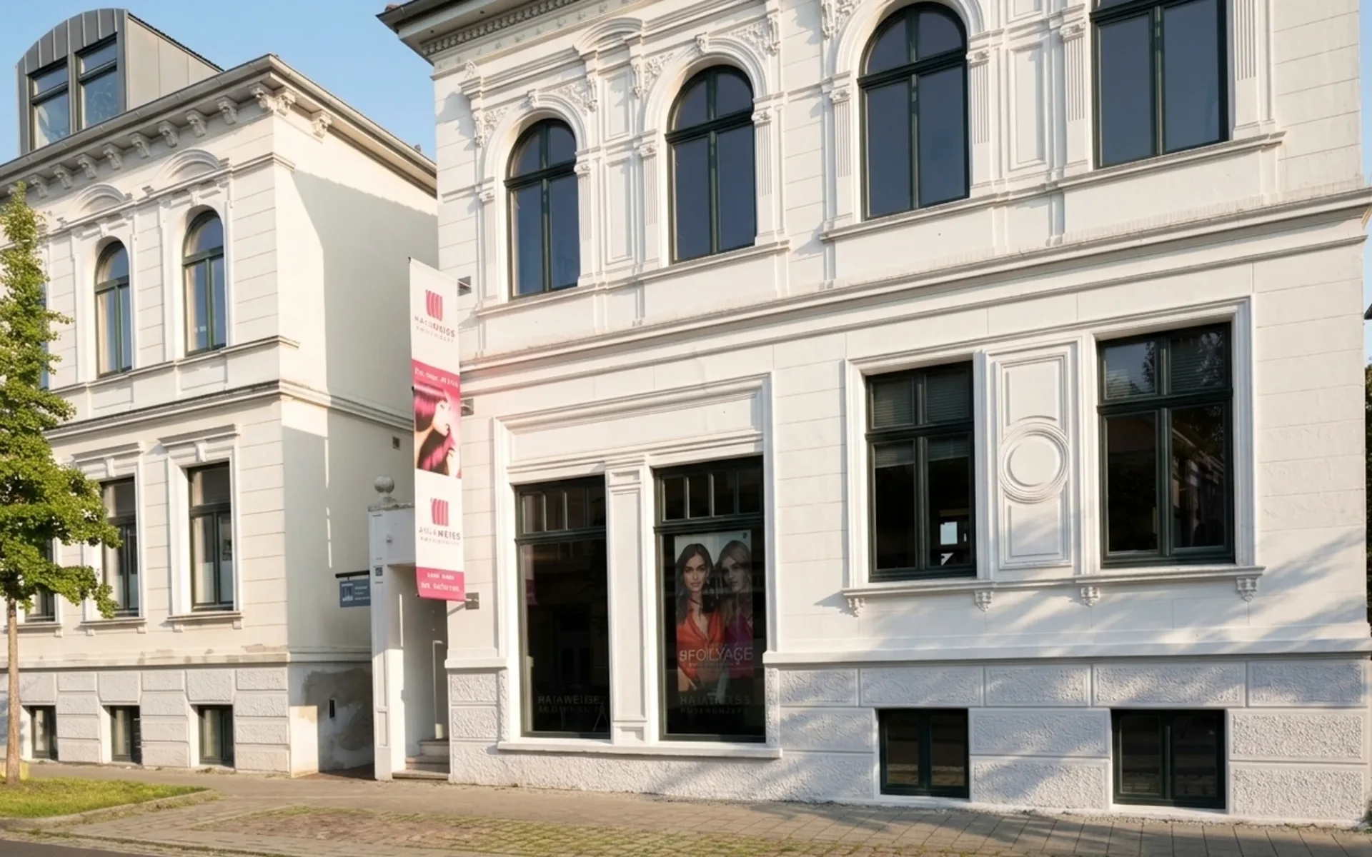 Außenansicht der Traumhaarvilla, Standort der Zweithaarlounge in Oldenburg